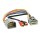 AUX IN Adapter Ford Fiesta JA8 2008 - 2010  auf RCA Cinch