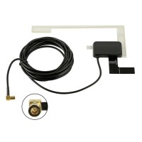 DAB/DAB+ Scheibenantenne Glasklebeantenne Aktiv SMB (F)...