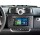 1-DIN / Doppel-DIN Radioblende für SMART 451 fortwo Facelift ab 09/2010 mit OEM-Navigation / Basic