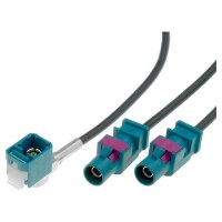 Y-Antennenadapter Fakra Kupplung (F) auf 2 x Fakra...