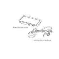 Wireless Charging Lademodul Induktiv Qi für VW T6.1 mit Comfort Schnittstelle 15 Watt Ersatz Nachrüstung Reparatur Upgrade
