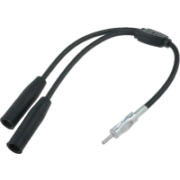 Y-Antennenadapter Verteiler Splitter DIN Stecker auf 2 x...
