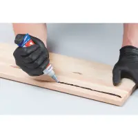 Würth Konstruktionsklebstoff Klebt + Dichtet Schwarz, Tube 70 ml