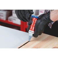 Würth Konstruktionsklebstoff Klebt + Dichtet Schwarz, Tube 70 ml