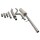 Novus Sportauspuff 55mm Anlage Edelstahl für VW Jetta 1 1x60mm
