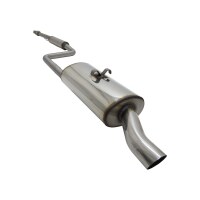 Novus Sportauspuff 50mm Anlage Edelstahl für VW Polo...