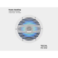 Recoil Lautsprecher M3-8W Coaxial Marine 2-Wege 200mm/80W RMS