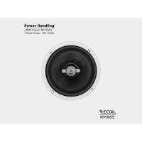 Recoil Lautsprecher RMX65 Coaxial Plus 2-Wege 165mm/80W RMS