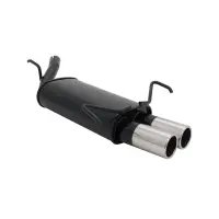 Novus Sportauspuff Anlage Stahl Corsa C 2x76mm