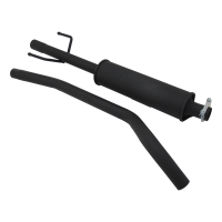 Novus Sportauspuff Anlage Stahl Corsa C 2x76mm