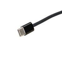 ACV USB-C Ladekabel 65W | 100cm | Nylon geflochten