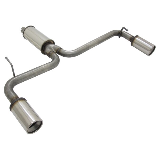 Novus Edelstahl Sportauspuff für Alfa Romeo Giulietta 940 2x90mm Duplex