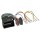 Universal Radioadapter Quadlock auf ISO frei steckbar für Audi VW Skoda Seat Opel
