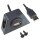 USB 2.0 Steckdose Einbaubuchse 60cm Typ A Kabel mit Buchse Stecker Einbau Aufbau