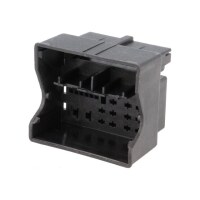 Quadlock Buchse Gehäuse (f), 16 polig schwarz