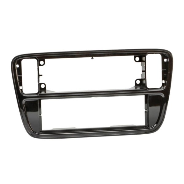 VW up 1-DIN Radioblende Hochglanz schwarz piano black