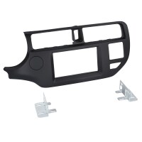 Doppel DIN Radioblende KIA Rio III (UB) ab 09/2011, schwarz