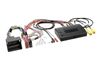 Lenkradfernbedienungsadapter / Infodapter Interface VW Quadlock f&uuml;r OEM-Anzeige Klimaanlage, Parksensoren und Sitzheizung