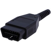 OBD II Diagnose Stecker OBD2 16-polig 16 Kontakte OBD2...