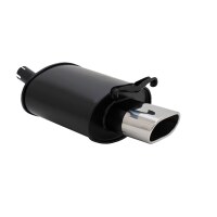 Novus Sportauspuff Mercedes SLK R170 135x75mm