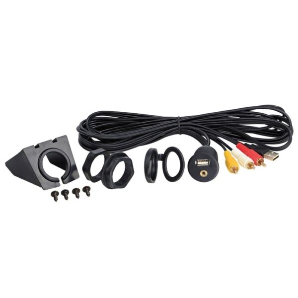 Universal Einbau Aufbau USB Klinke 3,5mm Buchse auf Cinch / USB