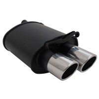 Novus Sportauspuff Mercedes SLK R170 2x90mm SR-Design