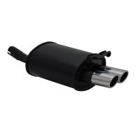 Novus Sportauspuff Mercedes SLK R170 2x76mm SR-Design