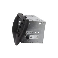 Doppel DIN Radioblende Fiat 500 (312) ab 2007, schwarz  inkl. Lüftungsgitter