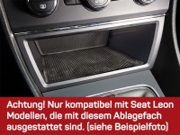 Inbay Seat Leon (5f) 2012-2016 Qi Induktionsladestation Ablage Mittelkonsole Wireless Car Charger 10 Watt