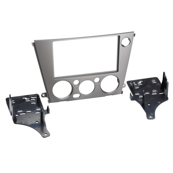 Doppel DIN Radioblende für Subaru Legacy / Outback 2005-2009 anthrazit