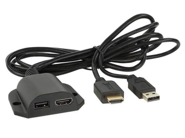 Universal USB HDMI Aufbau / Unterbau Buchse Schnittstelle
