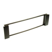 1-DIN Radioblende Audi A3 A6 Seat Toledo Leon schwarz