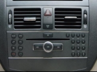 Doppel DIN Radioblende f&uuml;r Mercedes C-Klasse W204
