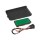 Inbay VW Golf Sportsvan Facelift (AM1, AN1) ab 2017 Qi Induktion Ladestation Ablage Mittelkonsole Ladefach 15 Watt