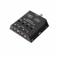 Signalpegelkonverter High/Low Level Adapter auf Cinch regelbar 4-Kanal