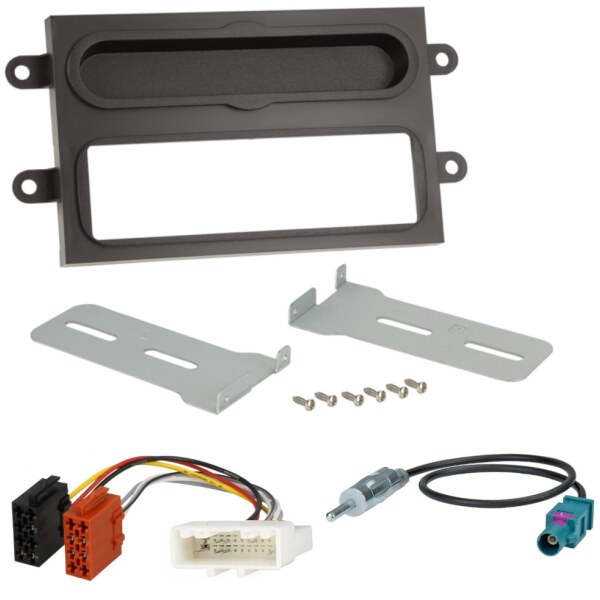 1-DIN Radioblende für Renault Twingo 3 ab 2014 Einbauset