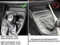 Inbay BMW 1er 2er F20/F21/F22/F23 2011-2017  Qi Induktion Ladestation Ablage Mittelkonsole Wireless Car Charger 10 Watt