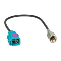 Antennenadapter FAKRA (F) Kupplung Buchse auf FME (M)...
